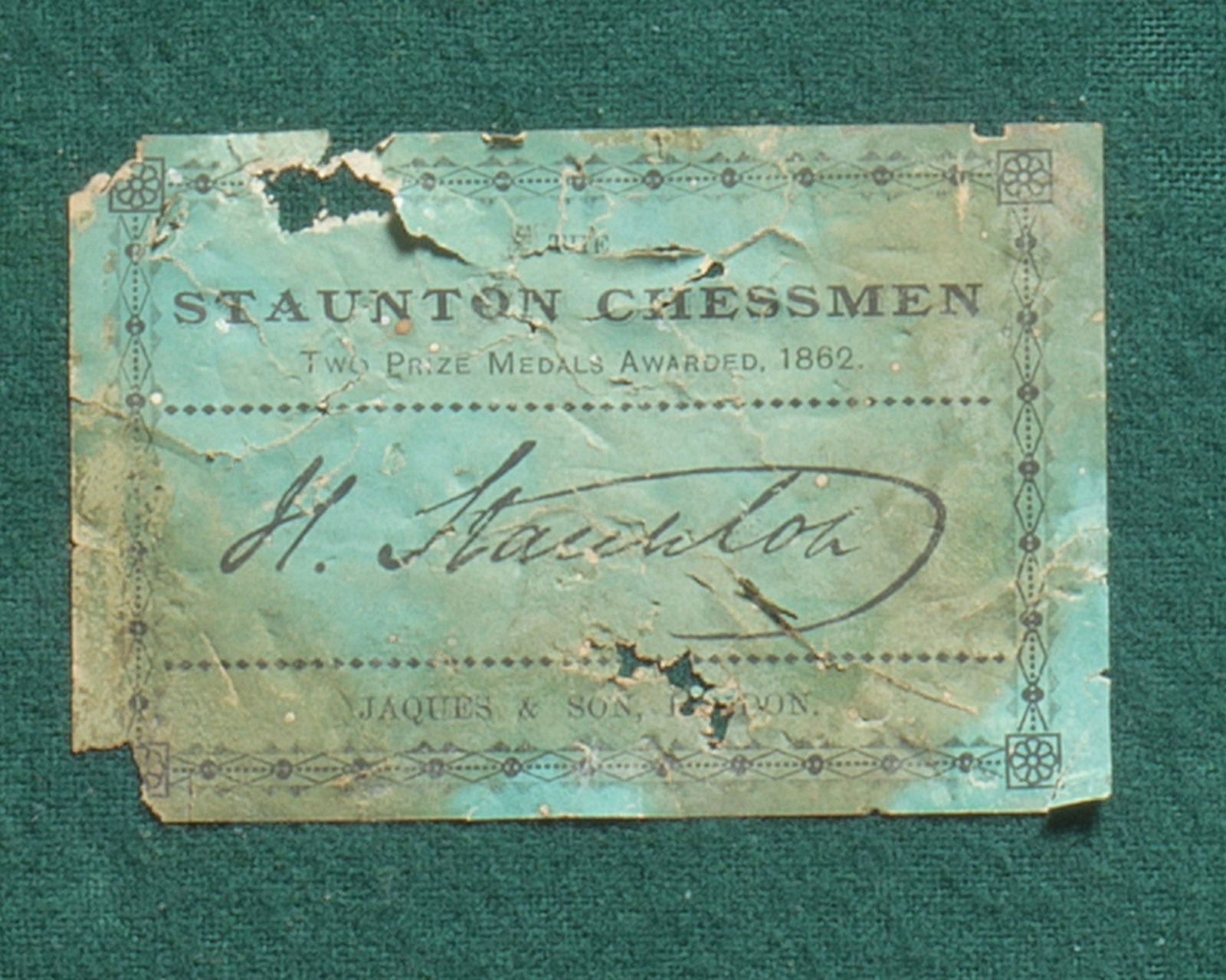 Jaques Staunton "Club" Chess Set - Luke Honey | Antiques, Chess, Backgammon & Games