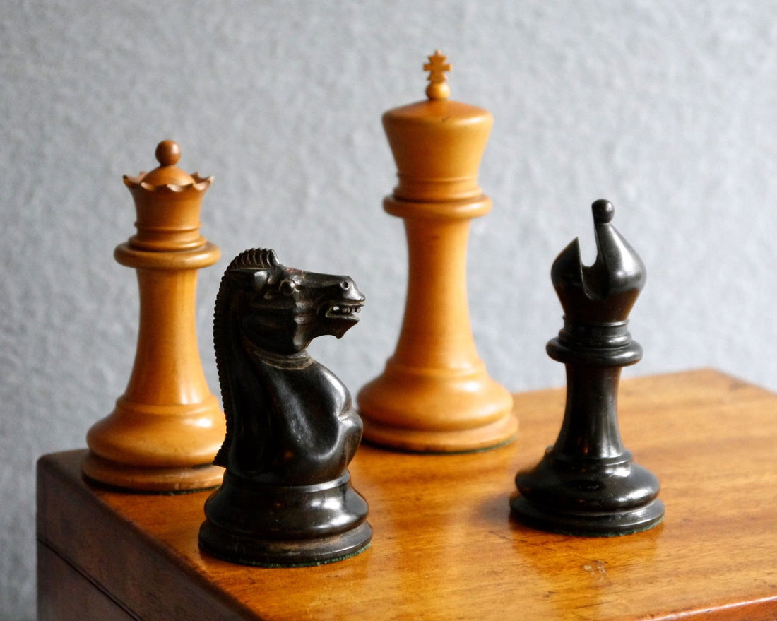 Jaques “Yellow Label” Chess Set, 1856-9 – Luke Honey | Antiques, Chess ...