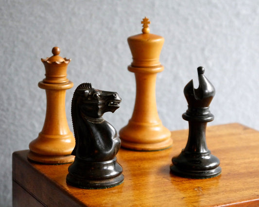 Jaques “Yellow Label” Chess Set, 1856-9 - Luke Honey | Antiques, Chess, Backgammon & Games