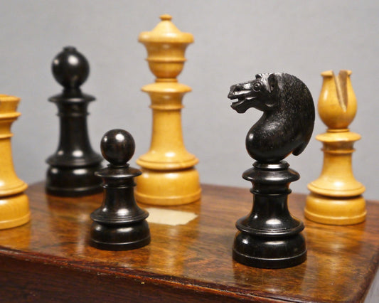 Large Antique “Edinburgh Upright” Chess Set - Luke Honey | Antiques, Chess, Backgammon & Games