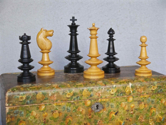 Large Coffee House Chess Set, Hamburg - Luke Honey | Antiques, Chess, Backgammon & Games