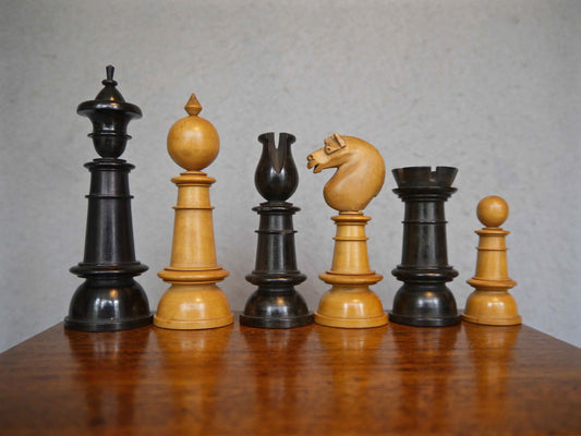 Large Edinburgh Upright Chess Set, circa 1860 - Luke Honey | Antiques, Chess, Backgammon & Games