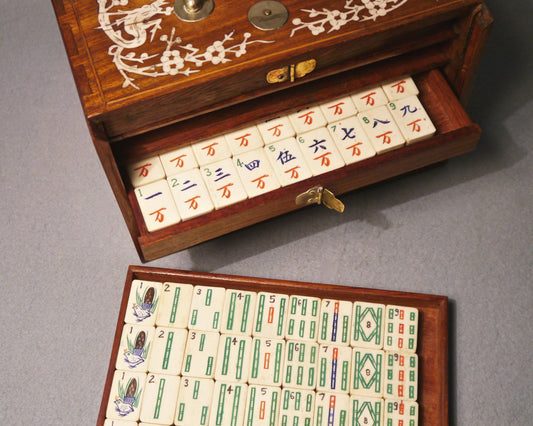 Mahjong Set, Shanghai, circa 1925 - Luke Honey | Antiques, Chess, Backgammon & Games