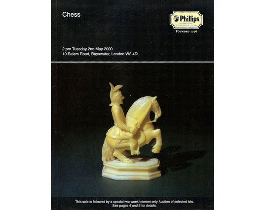 Phillips Chess Auction Catalogue, May 2000 - Luke Honey | Antiques, Chess, Backgammon & Games
