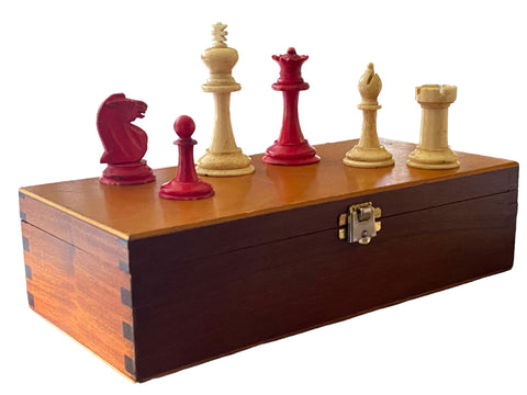 Staunton Antique Chess Set
