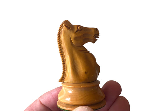 antique jaques staunton four inch chess set