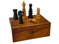 Calvert Pattern Chess Set, 19th Century
