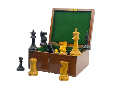 Fine Staunton Chess Set by F. H. Ayres