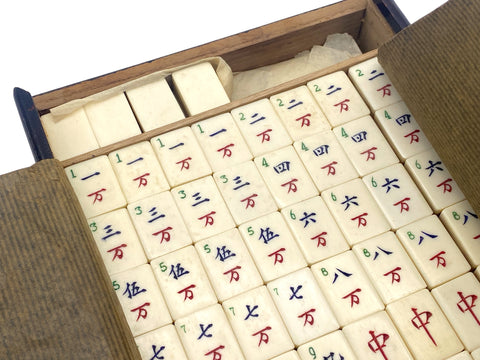 Shanghai Mahjong Set, circa 1925