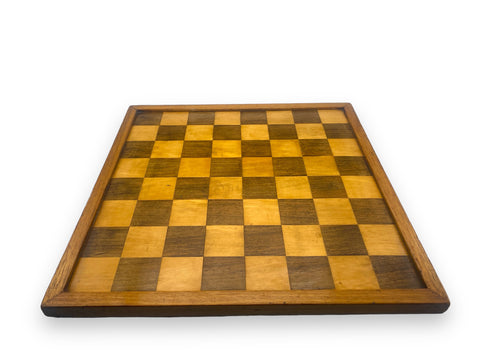 English Rosewood Chess Board, 19th century