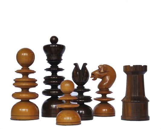 “St George” Rosewood Chess Set, 19th Century - Luke Honey | Antiques, Chess, Backgammon & Games
