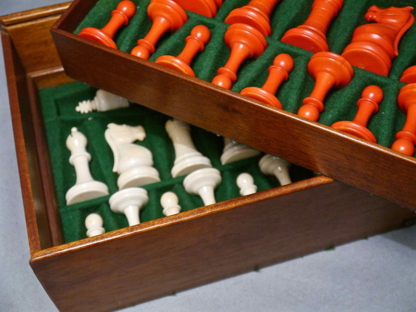 Staunton Ivory Chess Set, circa 1930 - Luke Honey | Antiques, Chess, Backgammon & Games