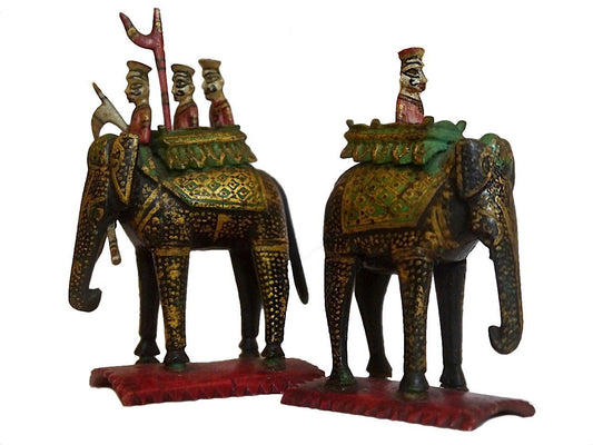 Two Rajasthan Chessmen, Late 18th Century - Luke Honey | Antiques, Chess, Backgammon & Games