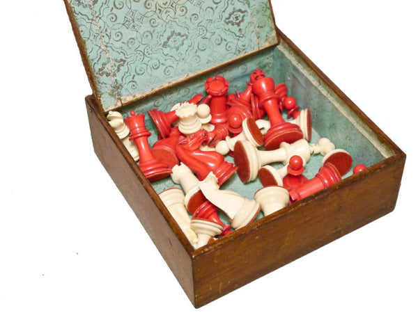 Whitty Staunton Chess Set, Late 19th century – Luke Honey | Antiques ...