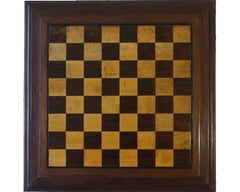 Rosewood & Mahogany Chess Board, circa 1880