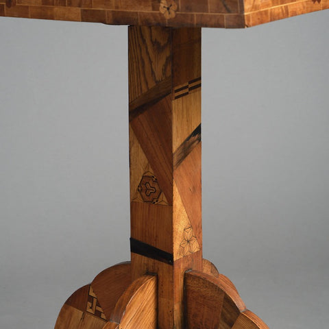 Japanese Marquetry Chess Table, circa 1890