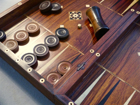 Anglo-Indian Backgammon Board, 19th century