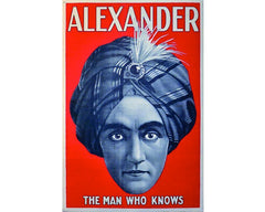 Alexander The Man Who Knows Magic Poster