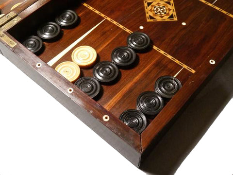 Antique Backgammon Set