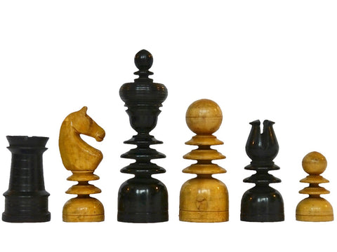 Antique St George Chess Set, 19th Century