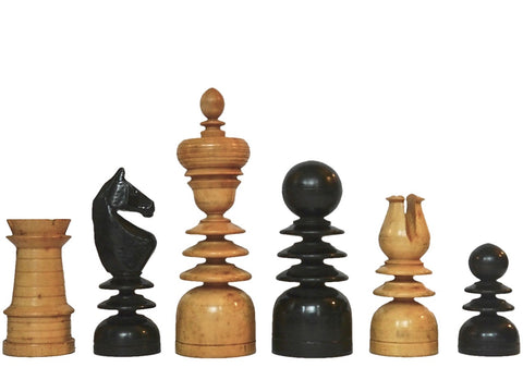 Antique St George Chess Set, 19th Century