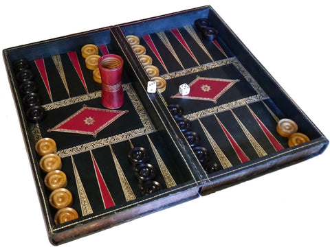 “History of England” Backgammon, circa 1890