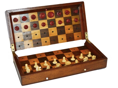 Antique Jaques In Statu Quo Chess Set