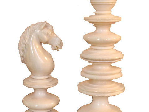 English “Calvert Style” Chess Set, circa 1850