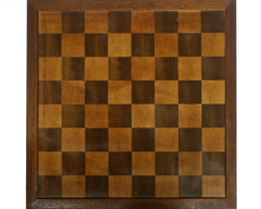 Mahogany & Sycamore Chess Board, circa 1930