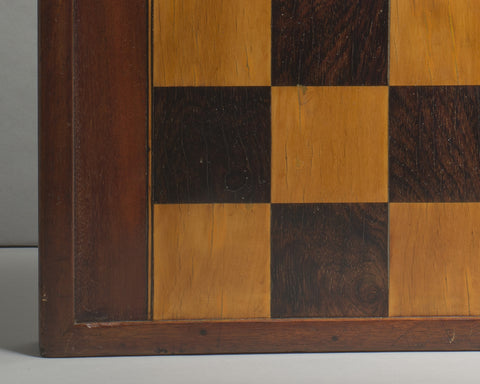 antique chess backgammon