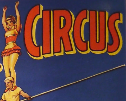 Original Cole Bros Circus Poster, 1930s/40s