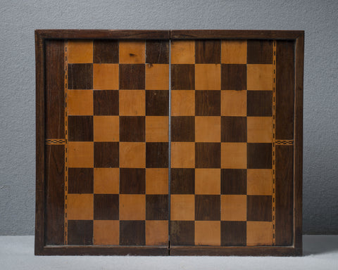 Backgammon & Chess Board, circa 1800