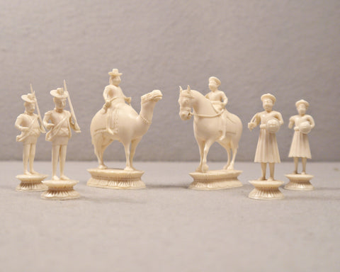 Collection of East India “John Co." Chessmen