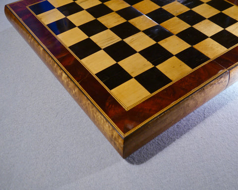 Edwardian Burrwood Chess Board