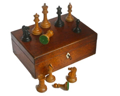 'F. H. Ayres' Staunton Chess Set, c. 1880