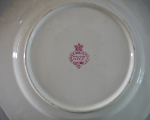 coalport royal garter plate bone china