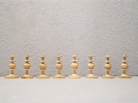 “Toy” Chess Set, Erzgebirge, 19th century