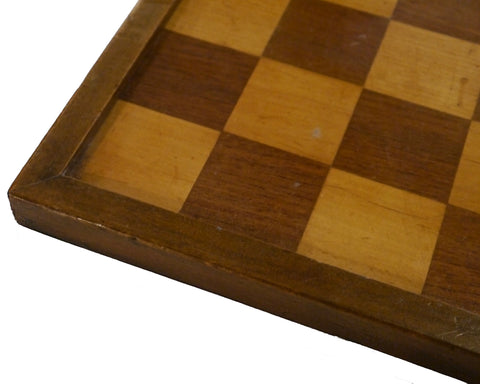 Sycamore Chess Board, 19th century