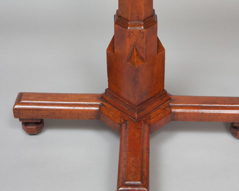 A Gothic Revival Occasional Table, circa 1860
