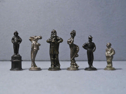 Danish Bronze Chess Set by Carl Hansen, 1875