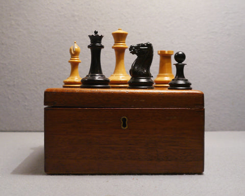 Early J. Jaques Staunton Chess Set, 1850