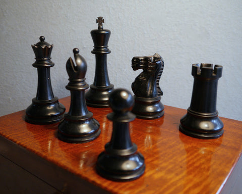 Jaques Staunton “Club Size” Chess Set, 1920-25