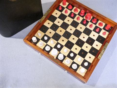 Jaques “In Statu Quo” Chess Set, 19th century