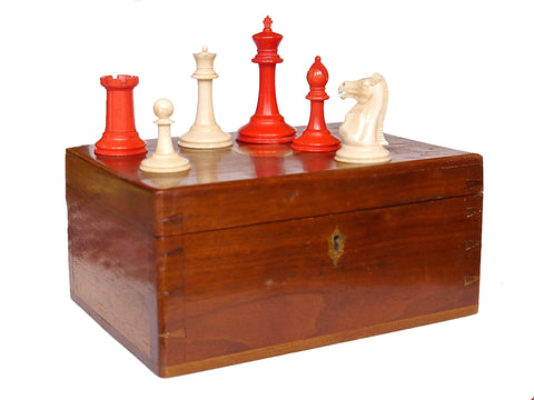 Jaques Staunton Ivory Chess Set, circa 1890