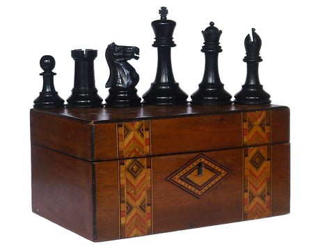 antique chess set
