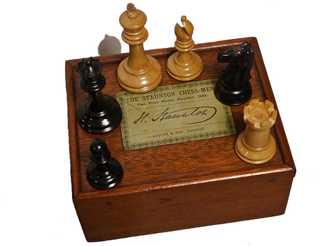 Jaques Staunton Chess Set, circa 1880