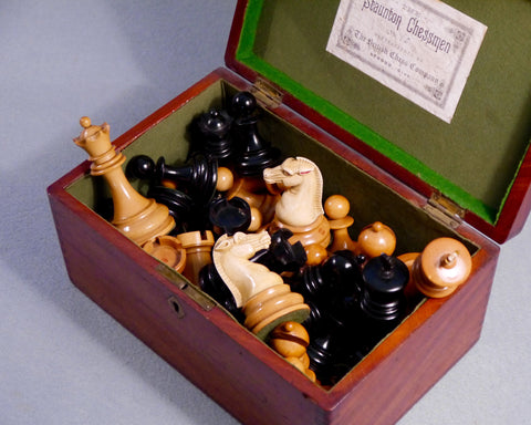 A British Chess Company Staunton Set, No 1.S