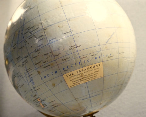The “Paramount” Globe, Geographia, circa 1965