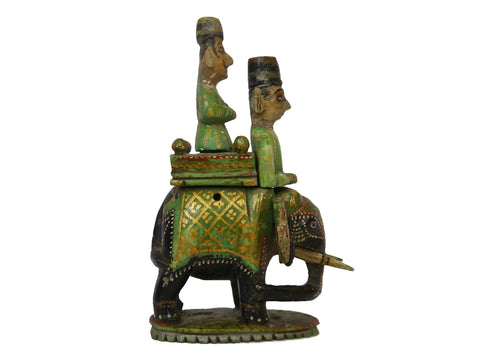 Rajasthan Elephant Chess Rook, circa 1840