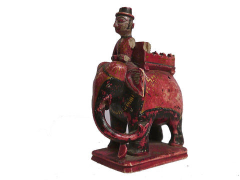Elephant Chessman, Rajasthan, circa 1840